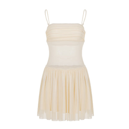 Summer Women Clothing Sexy Mesh See through Strap Dress by Ragazza