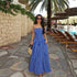 Dress Striped Print Wrapped Chest Nipped Waist Sexy Large Swing Dress by Ragazza