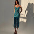 Summer Slimming Sling Slim Fit Sexy High Grade Mid Length Dress Women by Ragazza