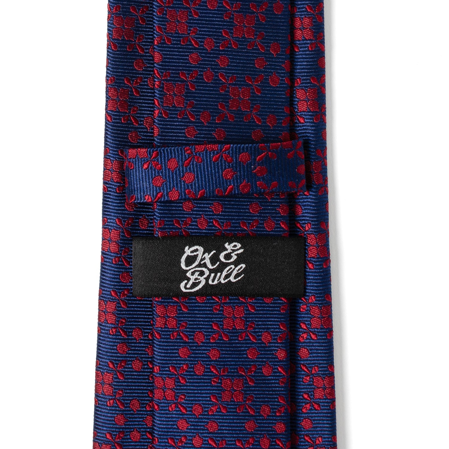 Navy/Red Patterned Men&