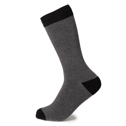 Striped Gray Black Men&