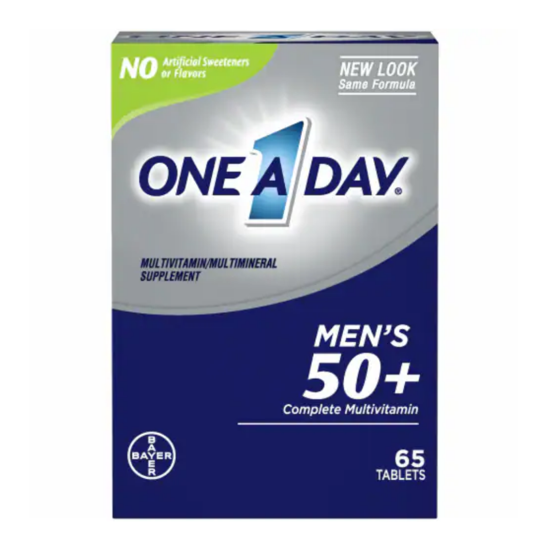 One A Day Men 50+ Multivitamin Tablets (65 count) by Farmacias Savia