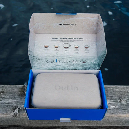 Nano Portable Espresso Machine Set (Ocean Blue) by OutIn