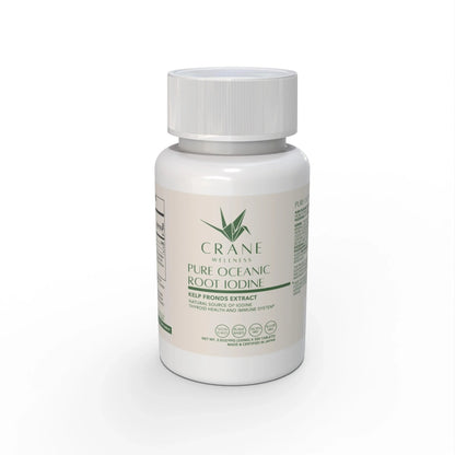 Pure Oceanic Root Iodine Kelp Root Tablets by Crane Wellness