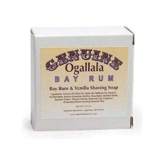 Ogallala Bay Rum &amp; Vanilla Shaving Soap 4.5 Oz by Pasteur Pharmacy
