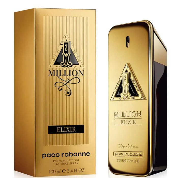 One Million Elixir By Paco Rabanne For Men 3.4oz Eau De Parfum Intense Spray by perfumesandrea