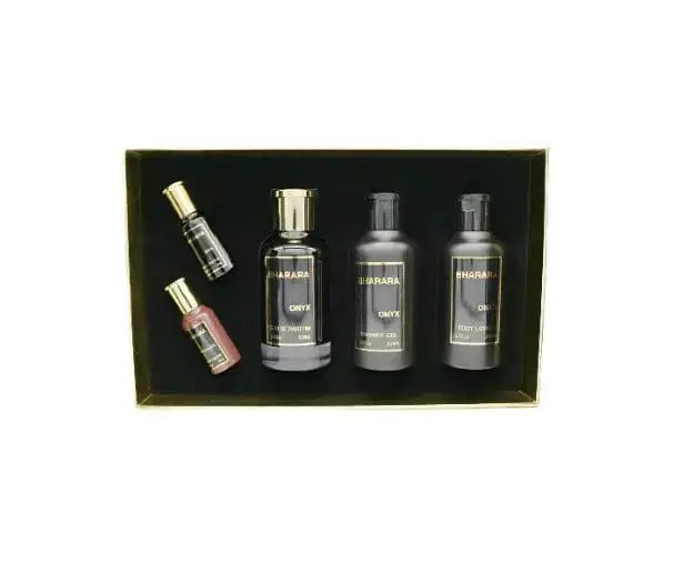 Onyx Luxury by Bharara Men 5pc Gift Set 3.4oz EDP Spray by perfumesandrea
