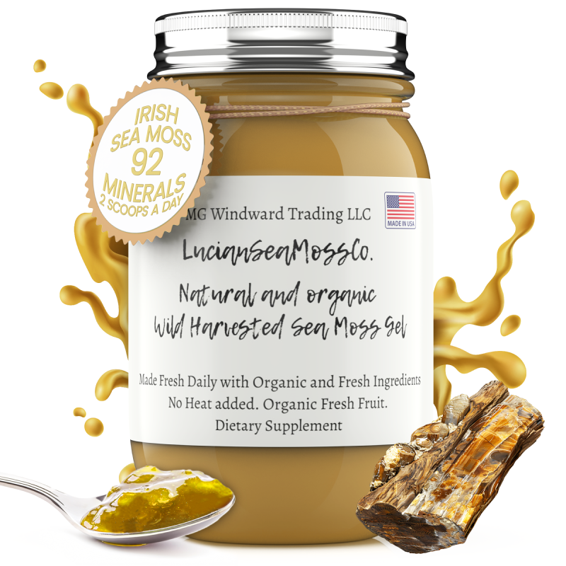 Organic Colostrum Infused Sea Moss Gel by Seamoss Global