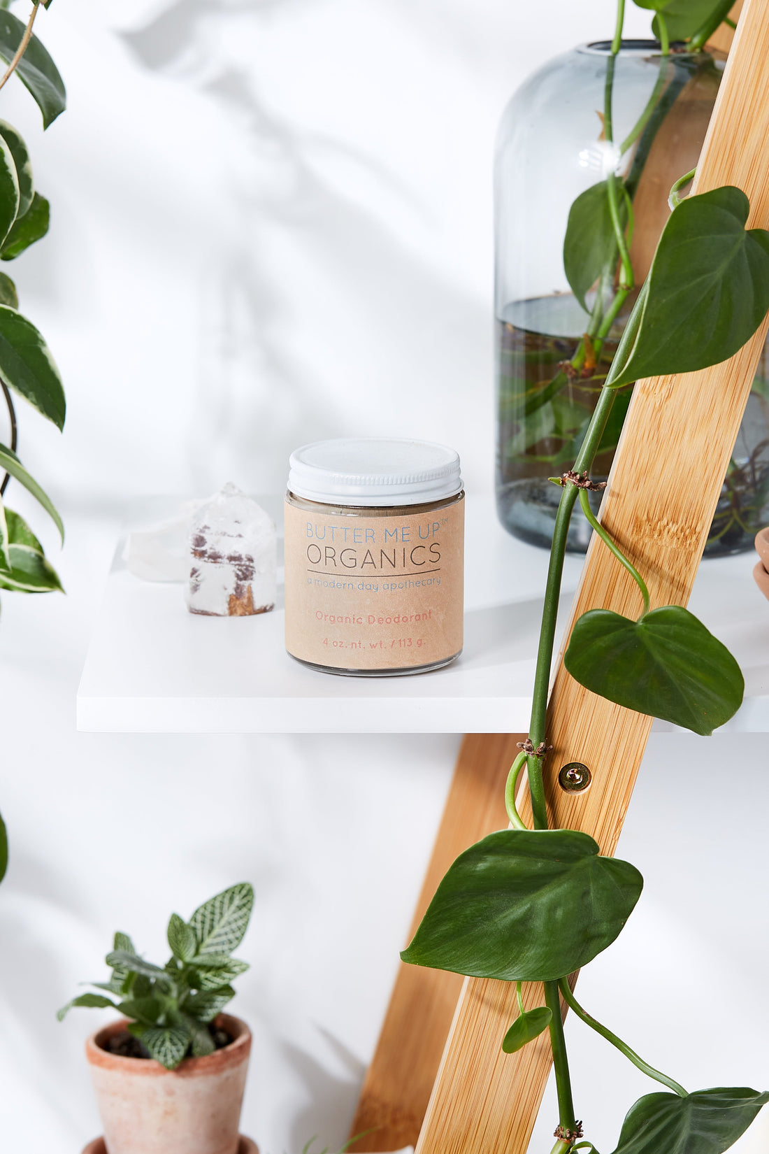 Organic Deodorant / Sensitive 1/2 &amp; 1/2 Deodorant / Organic Deodorant by Butter Me Up Organics