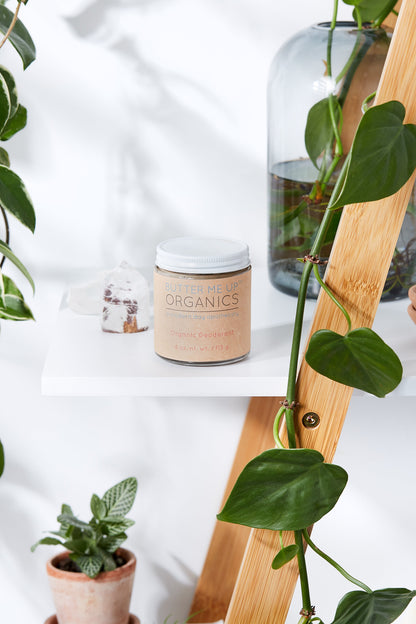 Organic Deodorant / Sensitive 1/2 &amp; 1/2 Deodorant / Organic Deodorant by Butter Me Up Organics