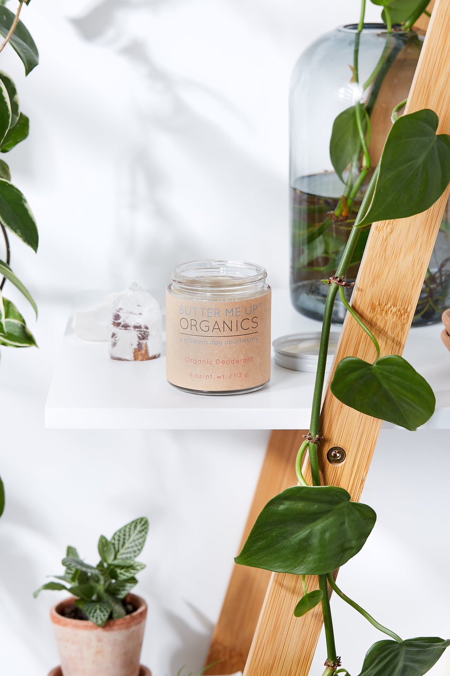 Organic Deodorant / Sensitive 1/2 &amp; 1/2 Deodorant / Organic Deodorant by Butter Me Up Organics