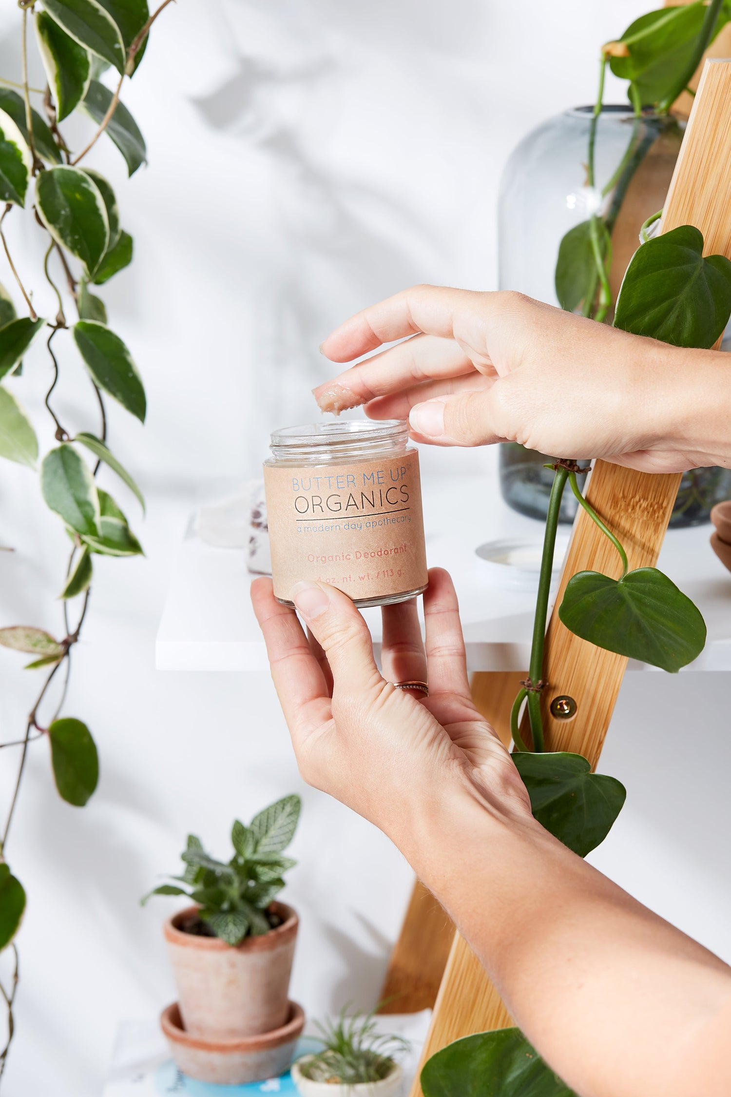 Organic Deodorant / Sensitive 1/2 &amp; 1/2 Deodorant / Organic Deodorant by Butter Me Up Organics