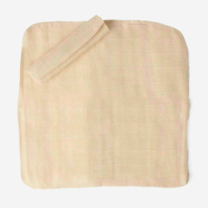 Organic Muslin Face Cloths by UpCircle