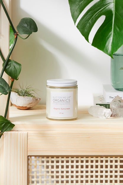Natural Organic Sunscreen / Safe Sunscreen / Non-Nano Zinc Oxide Sunscreen / Sun Protection / Butter Me Up Organics by Butter Me Up Organics