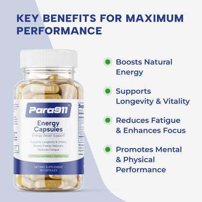 Para911 Energy Capsules by RevitMe - Supplements Store