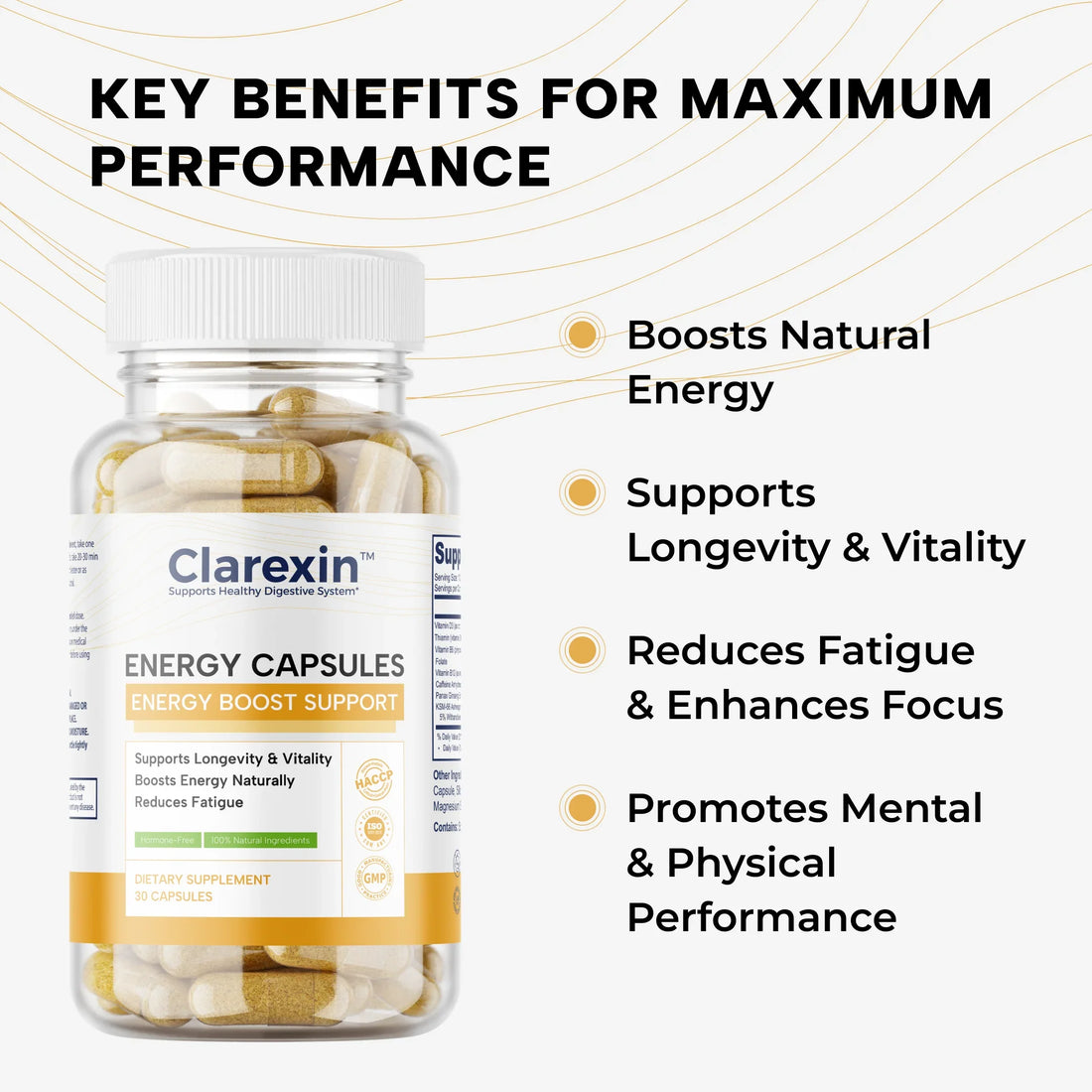 Clarexin Energy Capsules by RevitMe - Supplements Store