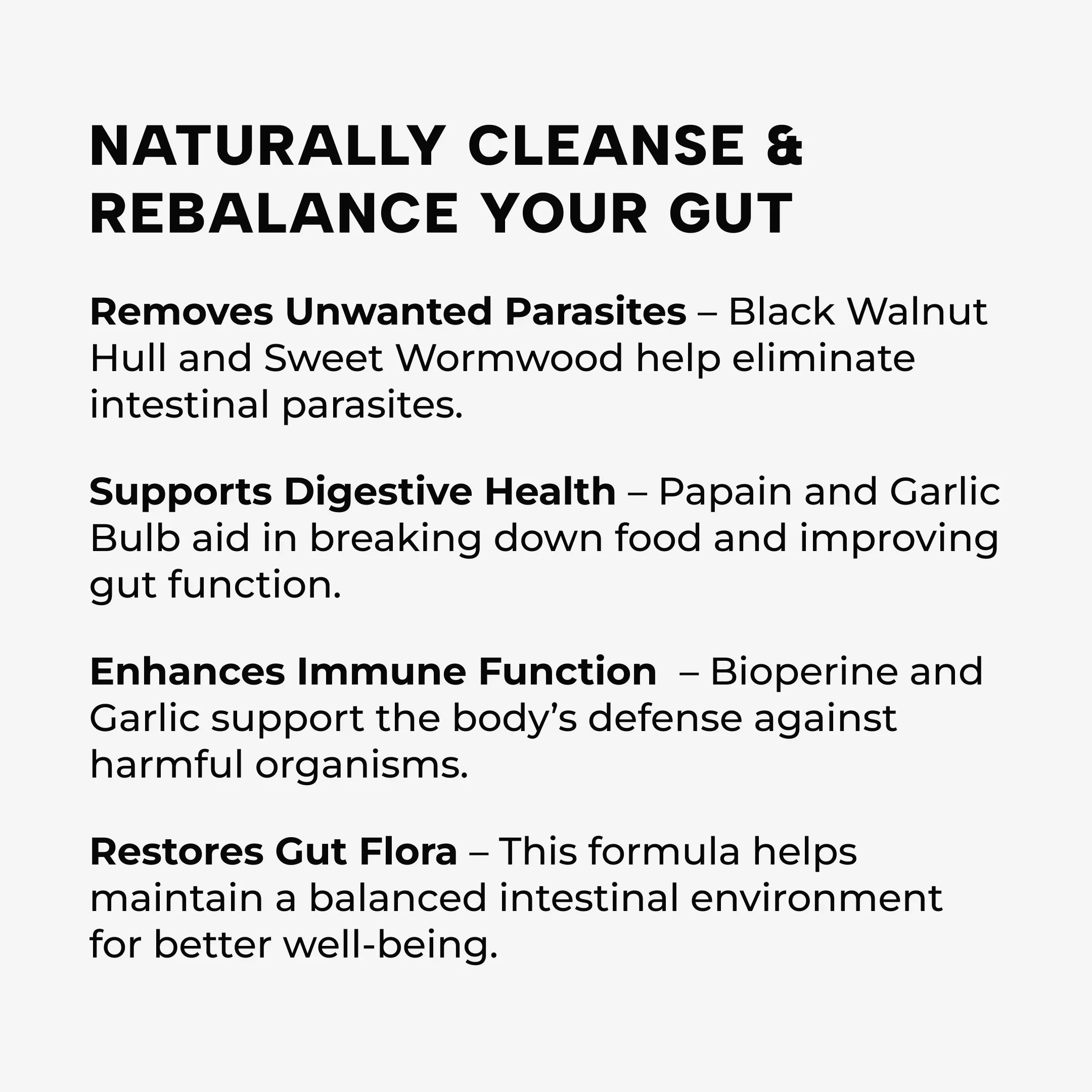 Clarexin Intestinal Parasite Cleanse by RevitMe - Supplements Store