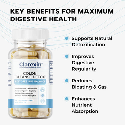 Clarexin Colon Cleanse Detox by RevitMe - Supplements Store