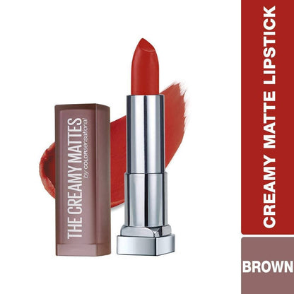 Maybelline New York Color Sensational Creamy Matte Lipstick / Chilli Nude by Dista