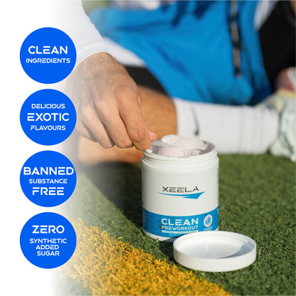 CLEAN PRE WORKOUT by Xeela® Fitness