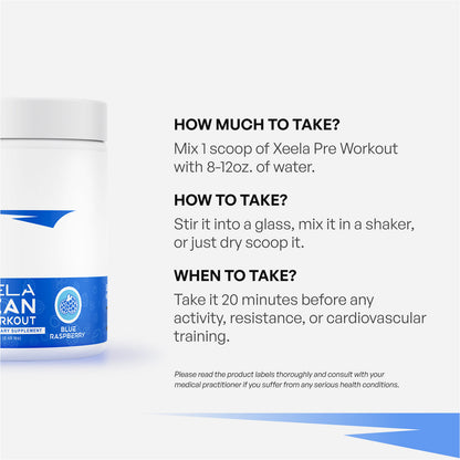 CLEAN PRE WORKOUT by Xeela® Fitness