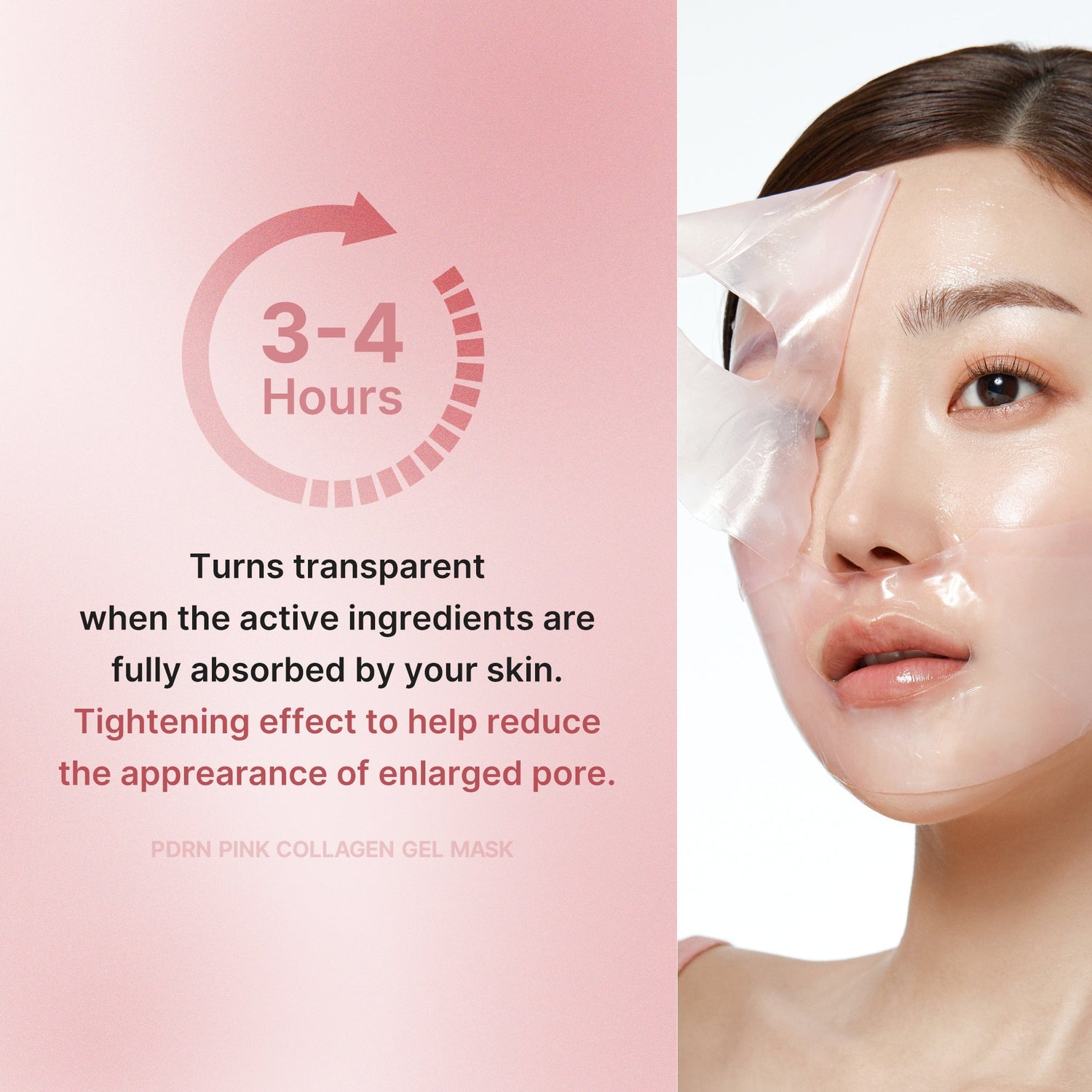 Salmon PDRN Pink Collagen Jelly Gel Mask by Korean Skin Care
