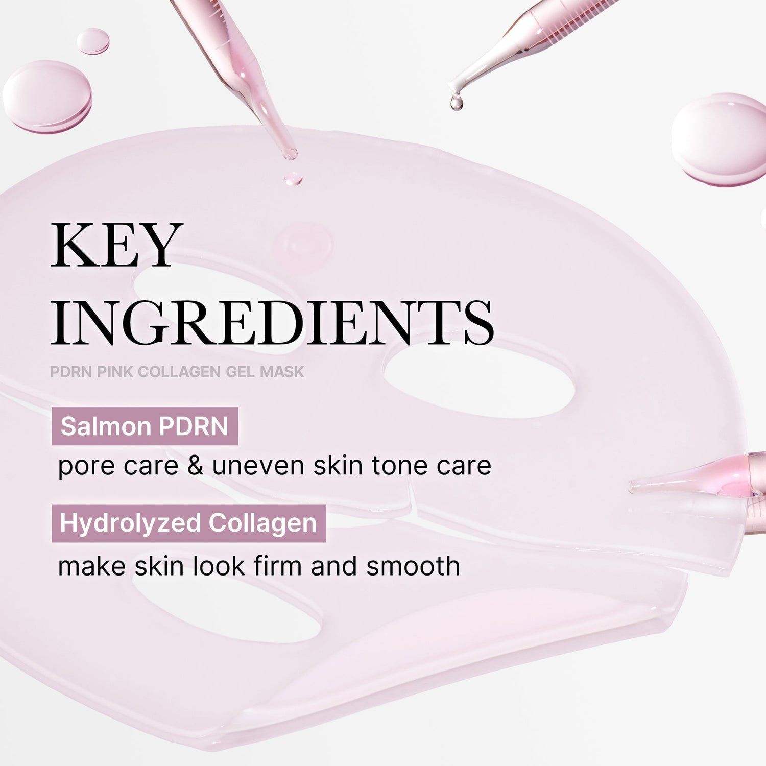 Salmon PDRN Pink Collagen Jelly Gel Mask by Korean Skin Care