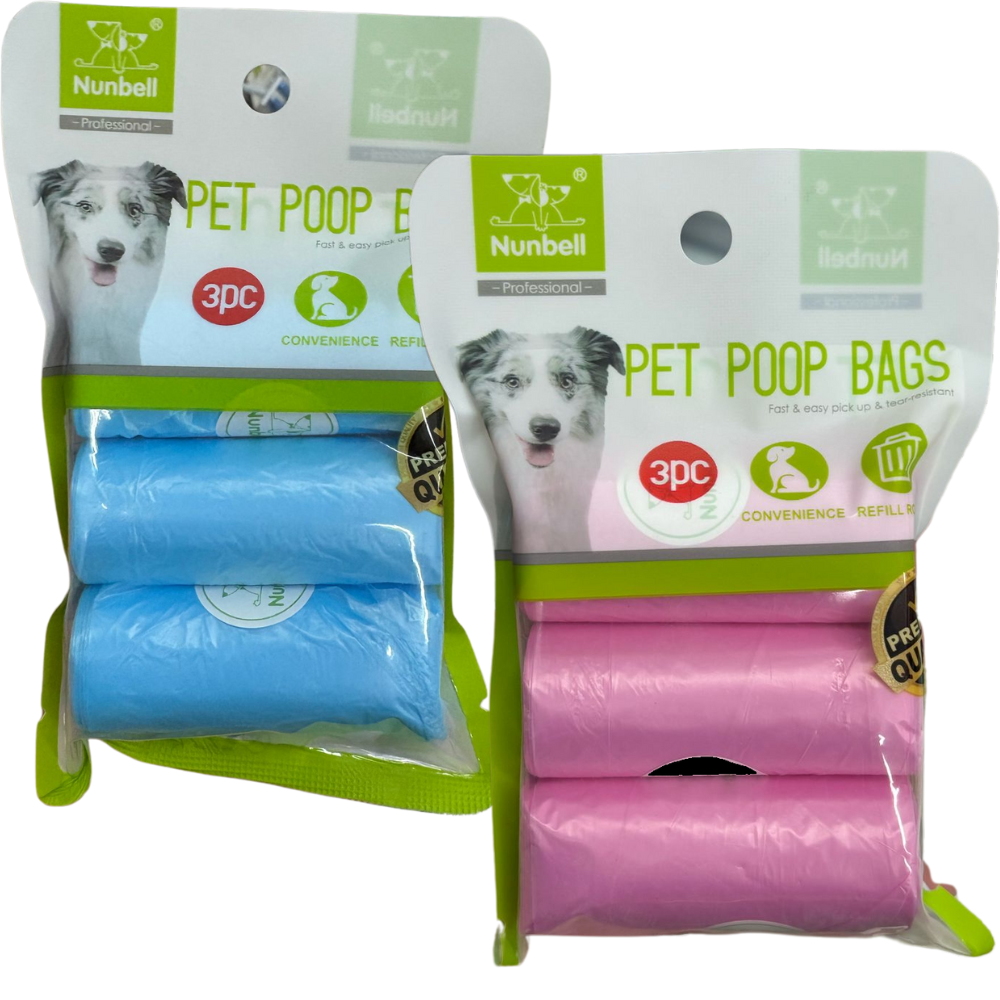 Pet Poop Bags 3-Pack by Farmacias Savia