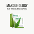[ Masque Ology ] Aloe Vera Gel Mask(12 pack) | Hydrating & Soothing Sheet Mask by Pi-Boo