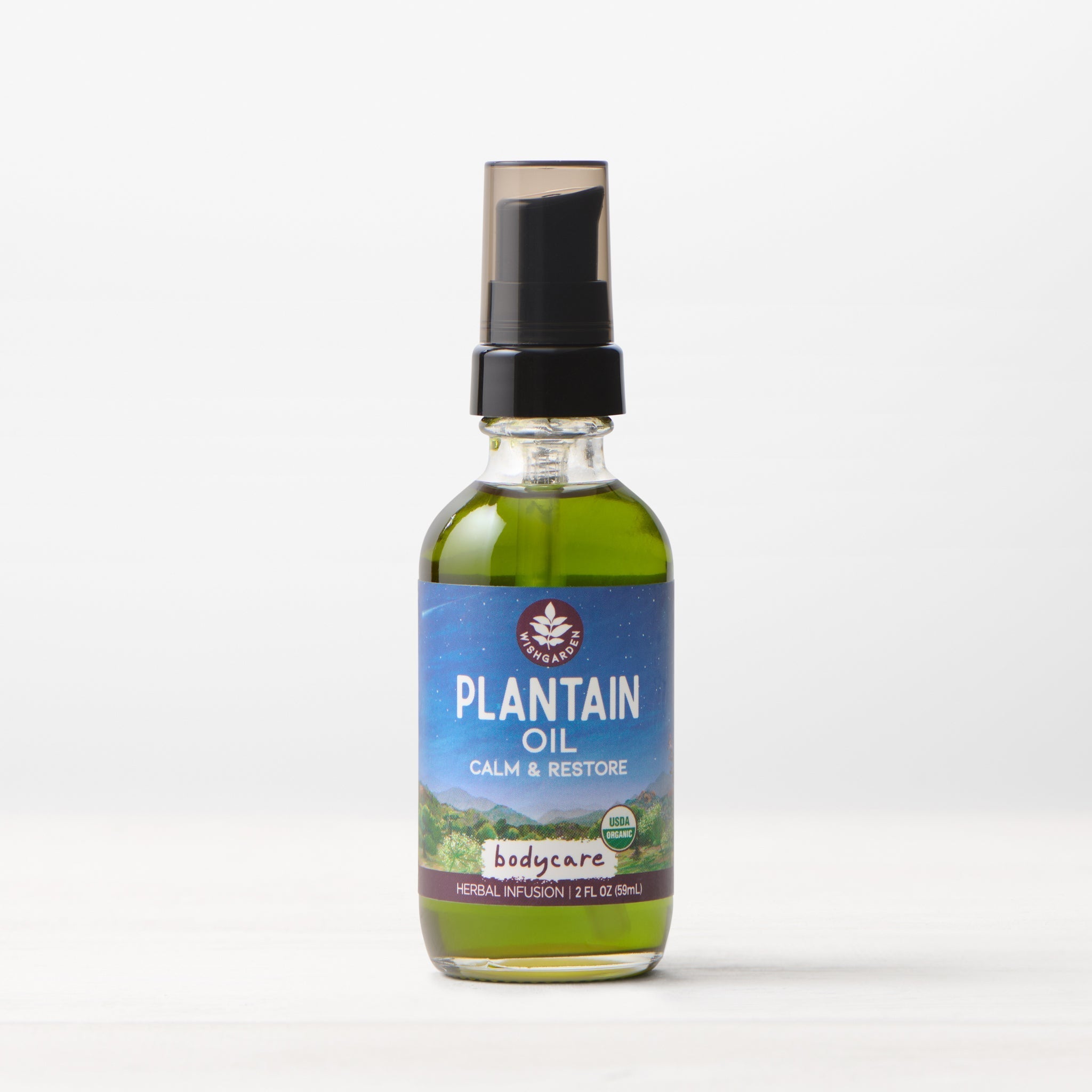 Plantain Oil, Calm &amp; Restore by WishGarden Herbs