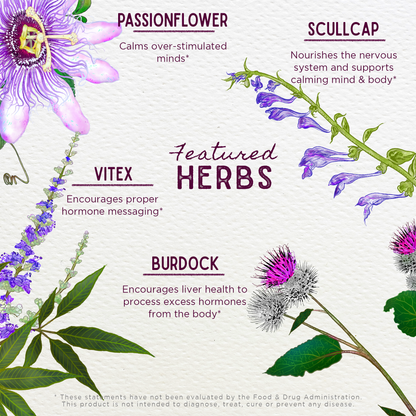 P.M.S. Emotional, Mood Support by WishGarden Herbs