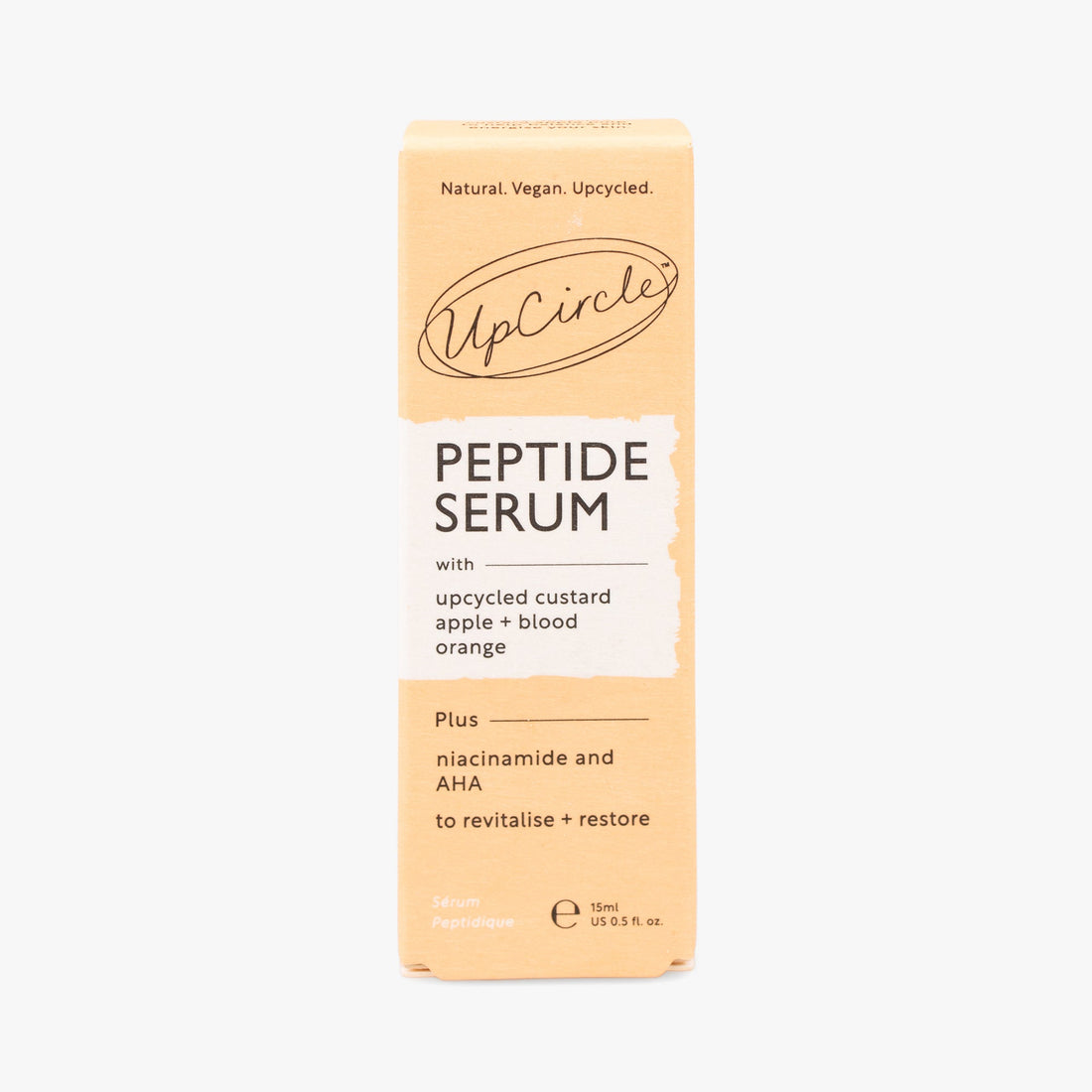 Peptide Serum with Custard Apple + Blood Orange - Travel Size by UpCircle