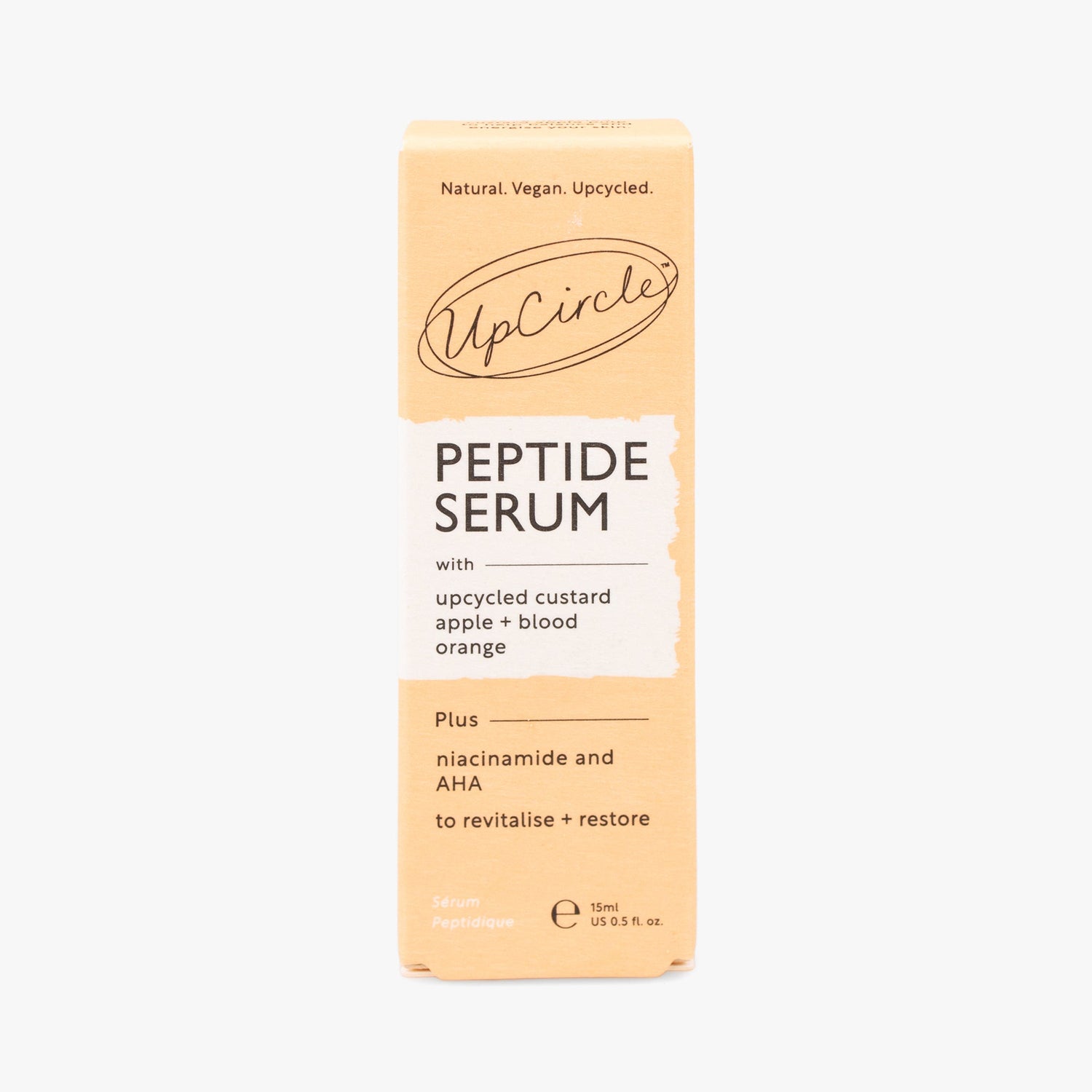 Peptide Serum with Custard Apple + Blood Orange - Travel Size by UpCircle