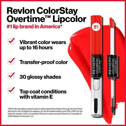 Revlon ColorStay Overtime Lipcolor - Relentless Raisin by Dista