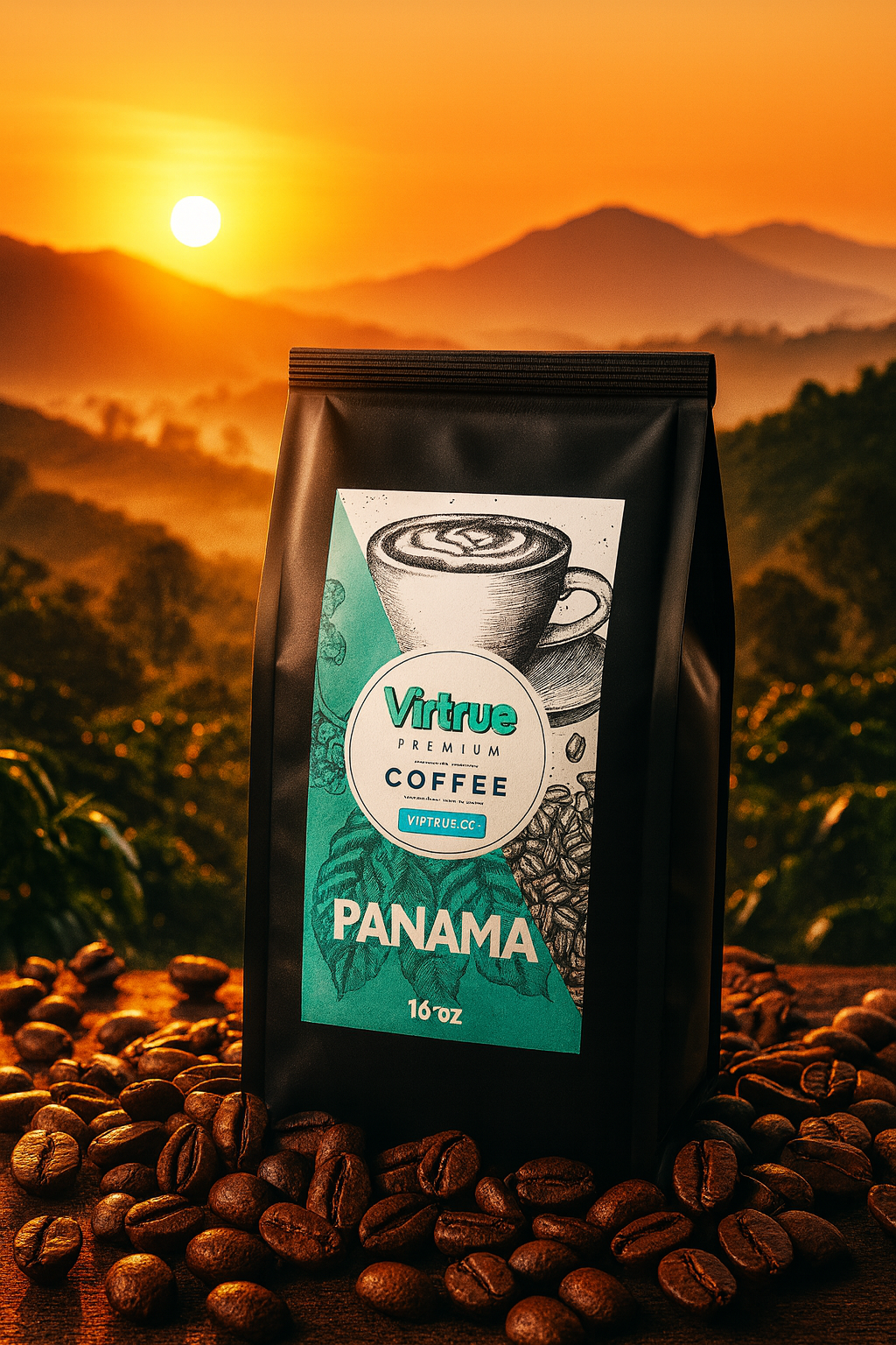 Dark Roast Coffee – 16oz | Bold, Small Batch, Expertly Roasted by Virtrue