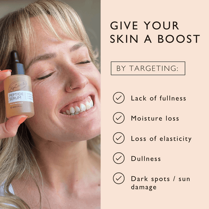 Peptide Serum with Custard Apple + Blood Orange - Travel Size by UpCircle