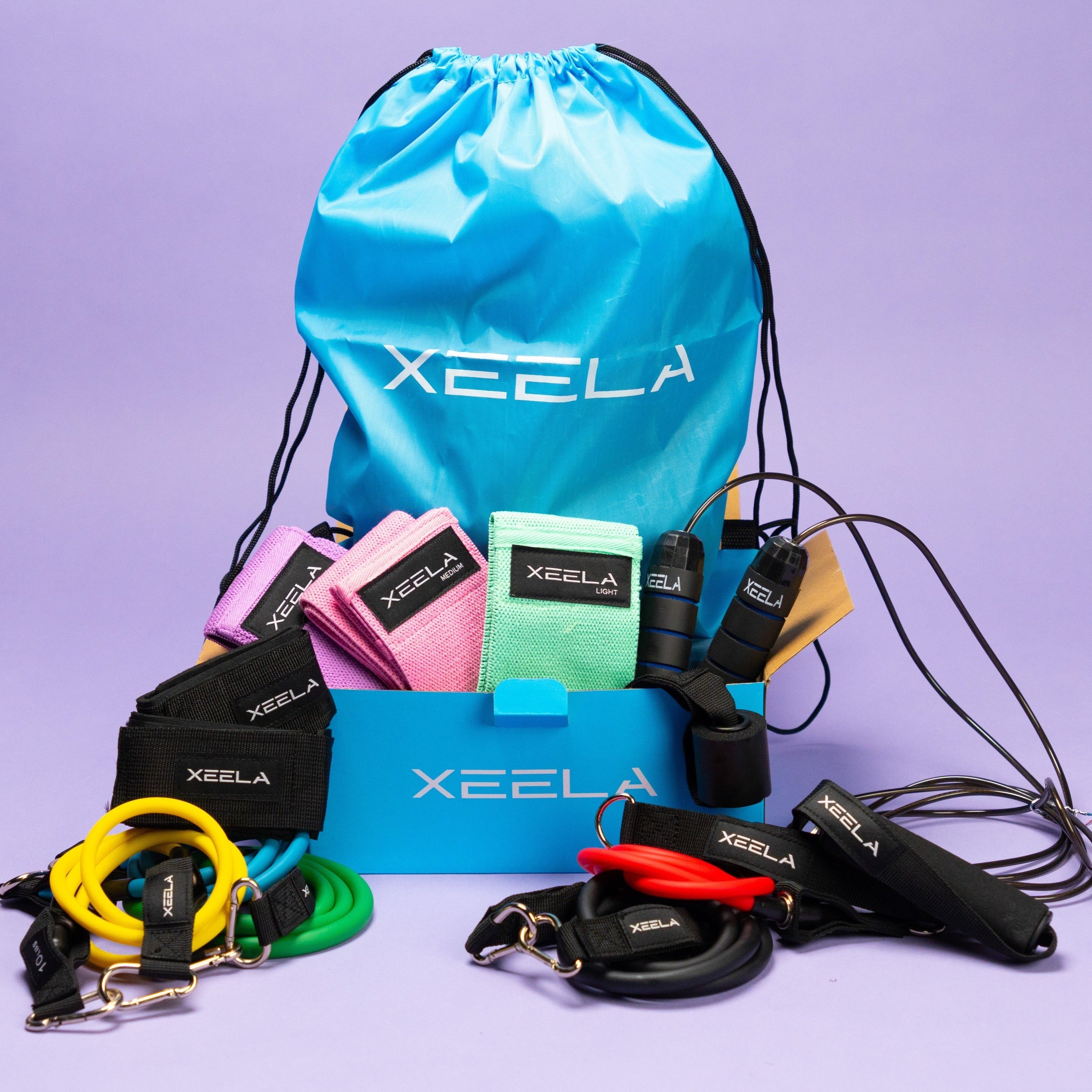XEELA AT-HOME WORKOUT EQUIPMENT KIT by Xeela® Fitness