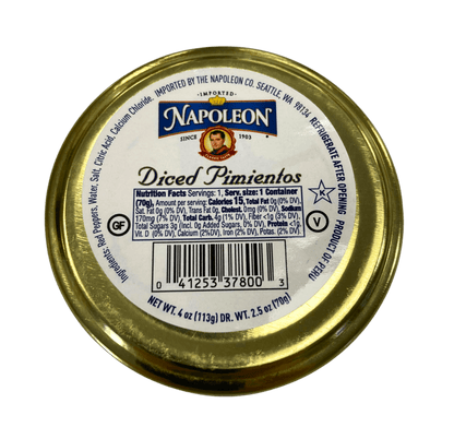Pimientos, Diced by Country Life Natural Foods