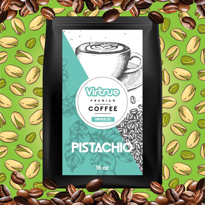 Pistachio Flavored Coffee – 16oz | Virtrue Premium by Virtrue