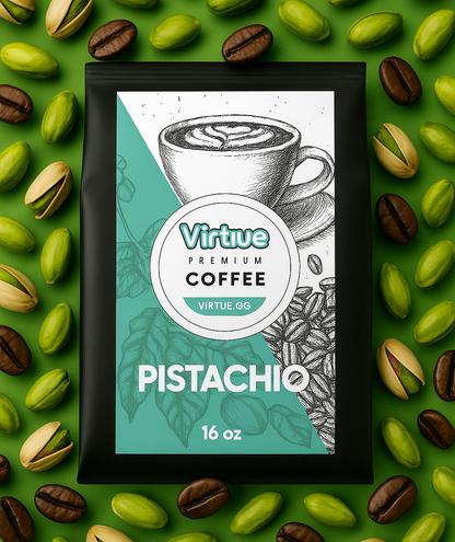 Pistachio Flavored Coffee – 16oz | Virtrue Premium by Virtrue