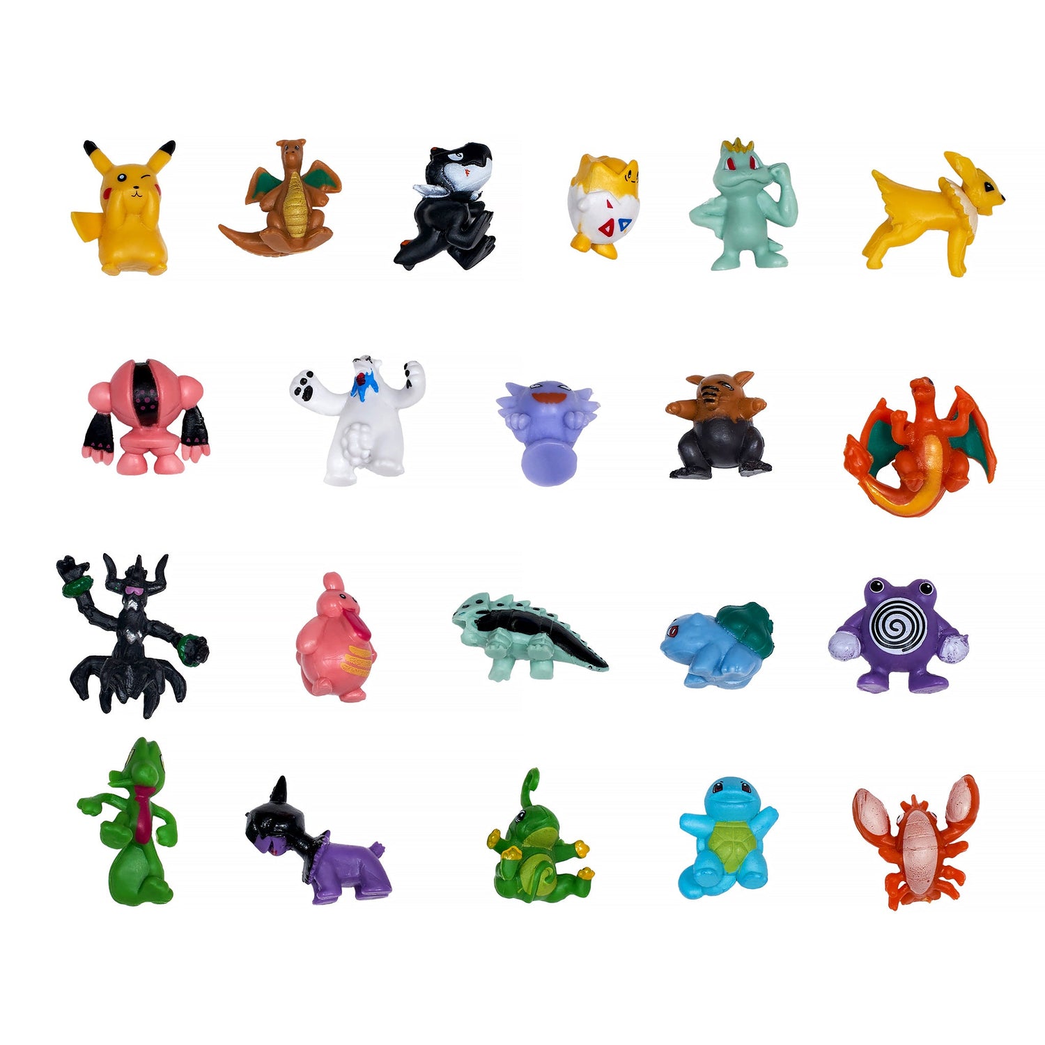 Bath Bombs for Kids: With Toys Inside, Pokemon-Inspired, Moisturizing, Natural, Large Colorful Bath Bombs (6 Count) Pack of 1 by Spa Pure