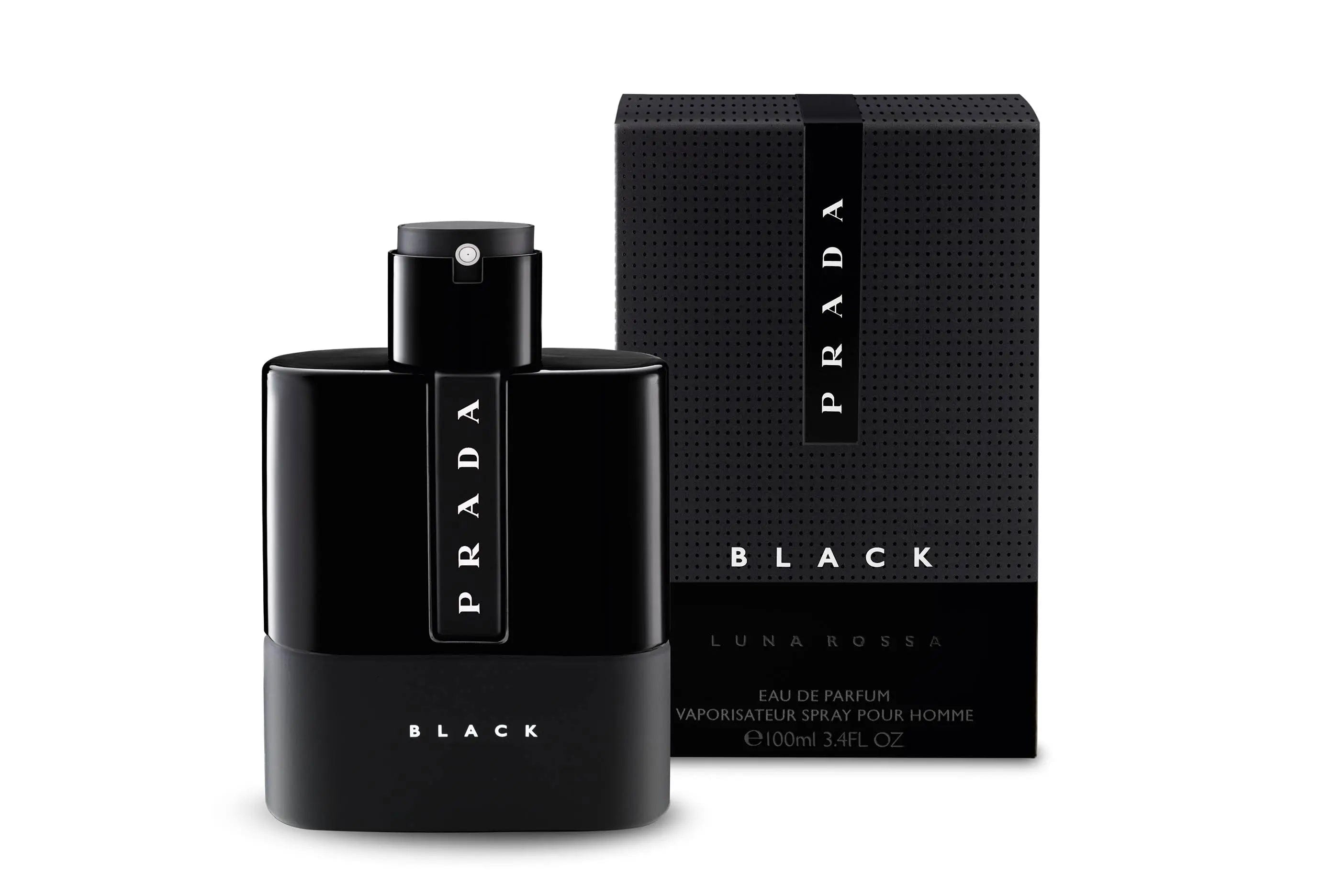 Prada Luna Rossa Black Men 3.4oz EDP Spray by perfumesandrea