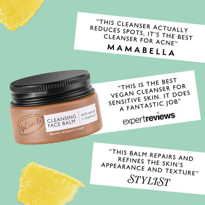 Cleansing Face Balm with Oat Oil + Vitamin E - Travel Size by UpCircle