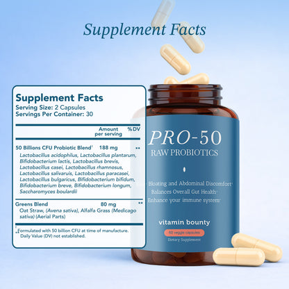 Pro-50 Probiotic by Vitamin Bounty
