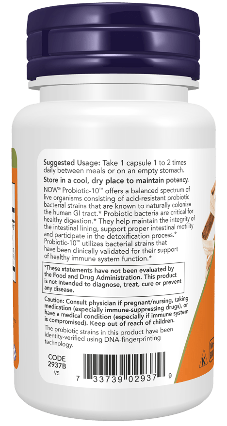 Probiotic-10 25 Billion CFU by Country Life Natural Foods