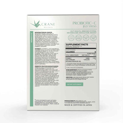 Probiotic-C Jelly Sticks by Crane Wellness