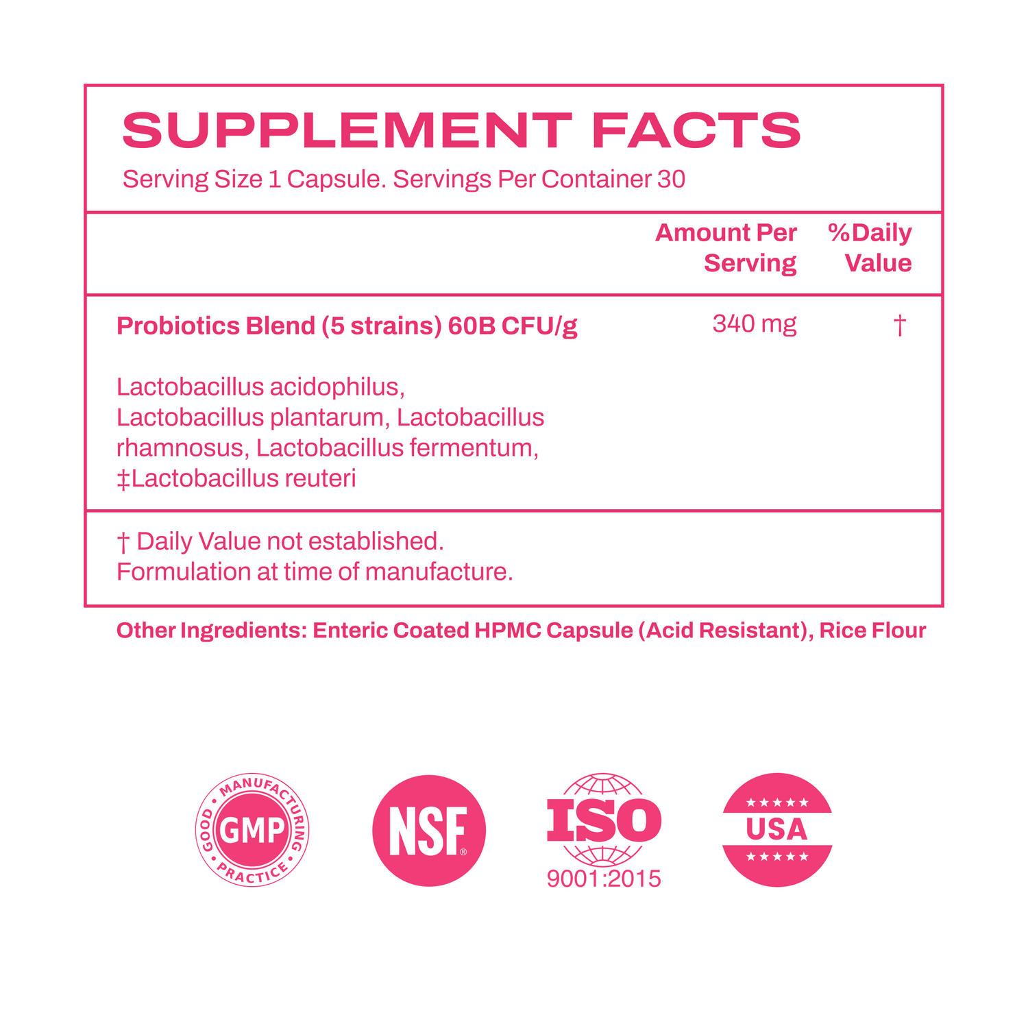 FEMENINE FLORA SUPPORT CAPSULES by RevitMe - Supplements Store