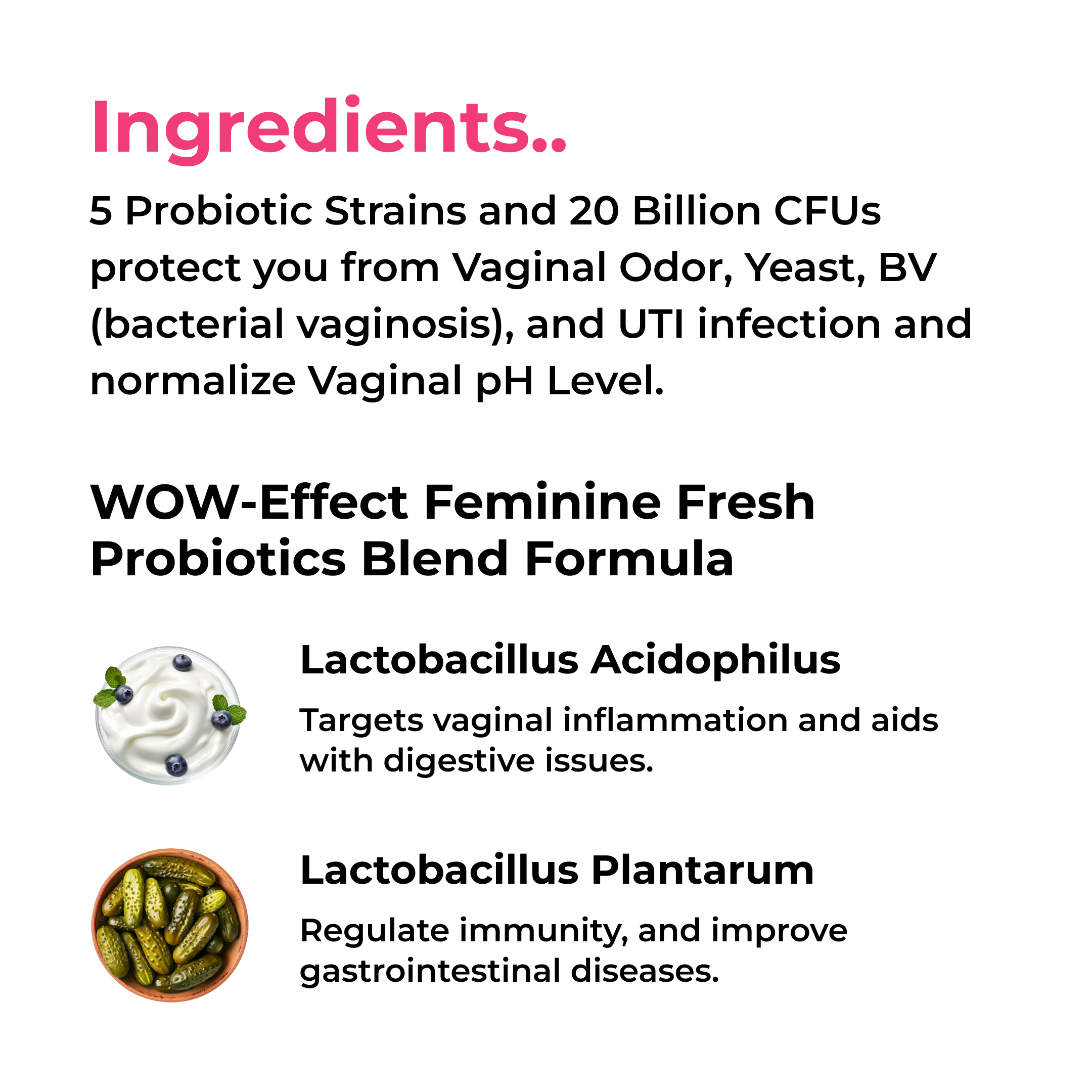 FEMENINE FLORA SUPPORT CAPSULES by RevitMe - Supplements Store