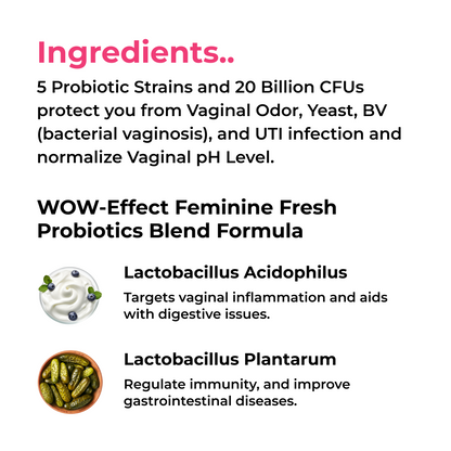 FEMENINE FLORA SUPPORT CAPSULES by RevitMe - Supplements Store