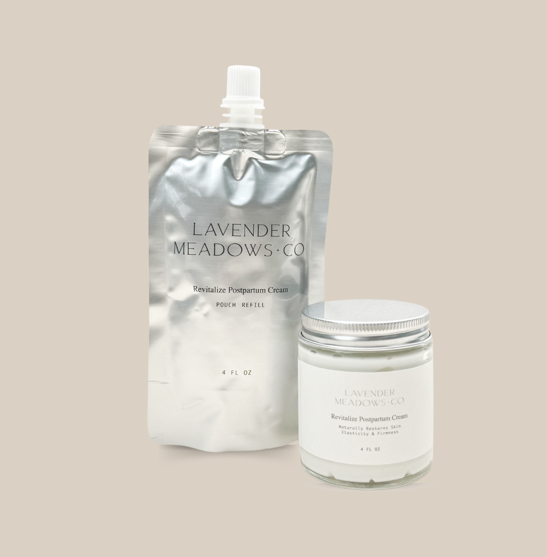 Revitalize Postpartum Cream Refill Pouch by Lavender Meadows Co